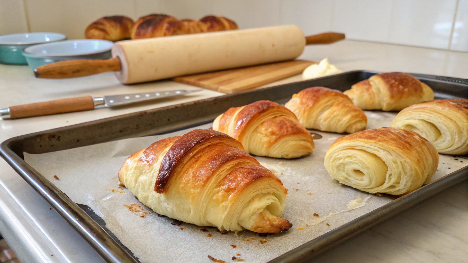 Can I make croissants with puff pastry?